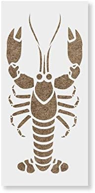 Amazon.com : Lobster Stencil Template for Walls and Crafts - Reusable  Stencils for Painting in Small & Large Sizes : Arts, Crafts & Sewing