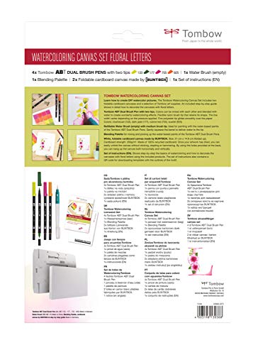 Set de toiles Watercoloring Tombow CANVAS-SET2 haute qualité