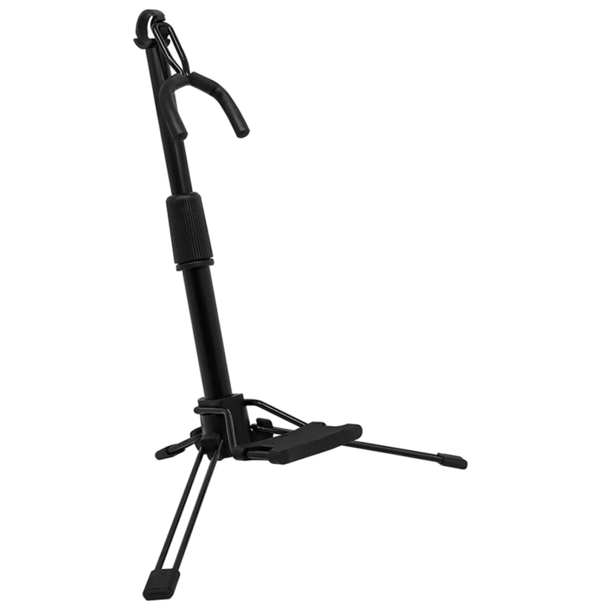 Support de Clarinette Pliable Portable en Abs et Métal Noir | Support pour Instrument à Vent, Compact et Transportable, Structure Pliable, Finition Noire
