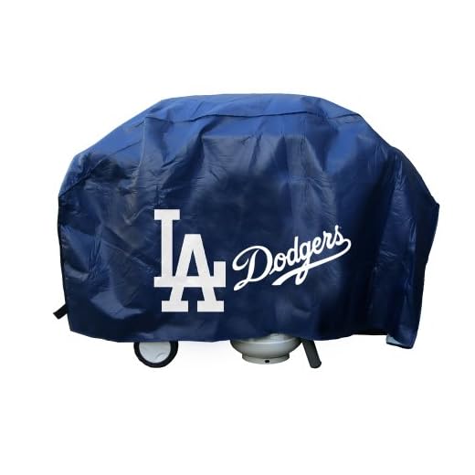 MLB Los Angeles Dodgers LA Logo Deluxe 68-inch Grill Cover