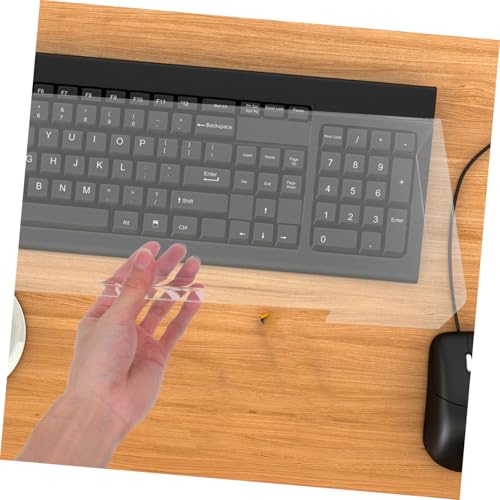 Housse clavier en acrylique transparent de haute qualité pour préserver vos 104 touches