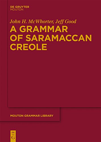 A Grammar of Saramaccan Creole (Mouton Grammar Library [MGL] Book 56)