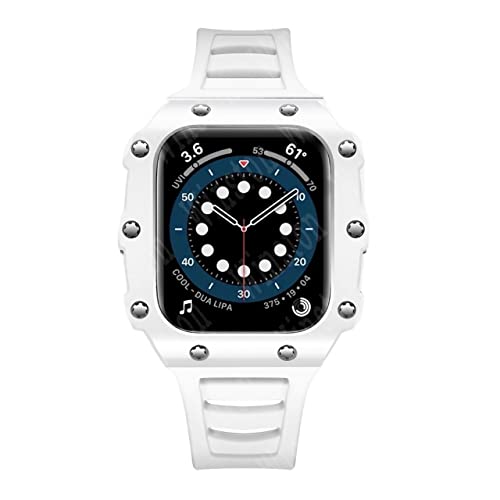 Fibre de carbone Apple Watch boîtier de luxe céramique iWatch 8