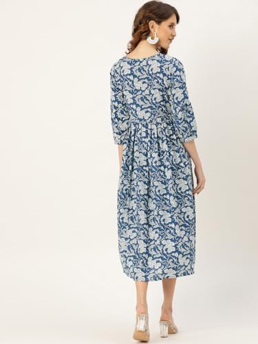 Image of Women's Floral Gathered Kurta