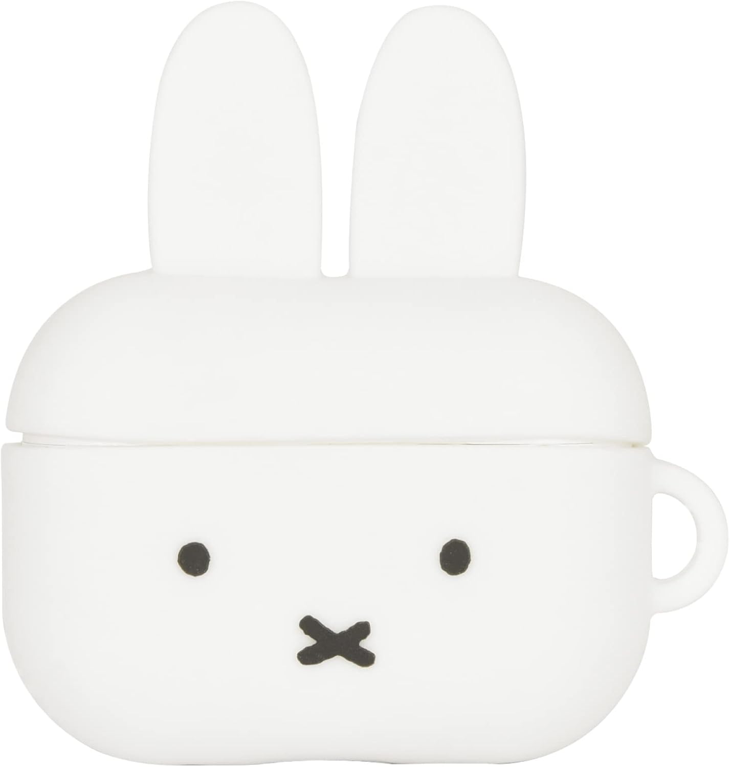 Gourmandise MF-367WH Silicone Case for Miffy AirPods Pro (2nd Generation), AirPods Pro, Face