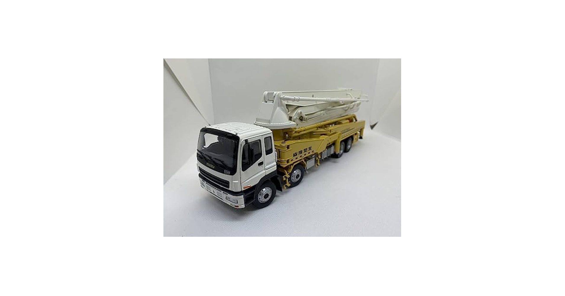 605-002 建機 1/38 いすゞ SHANTUI コンクリートポンプ車 605