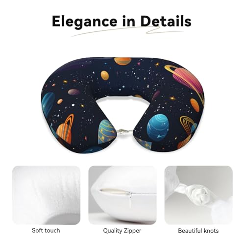 Almohada cuello U espuma viscoelástica tamaño único miniatura 4
