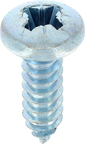 Restagraf 643 Sheet Metal Screw 6.3 mm x 19 mm Zinc White, Zinc Blanc, 6.3mm x 19mm
