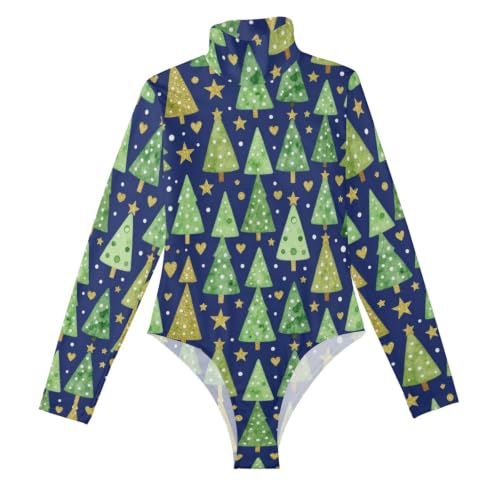 Camisetas de manga larga para Navidad en cenas familiares con cuello alto