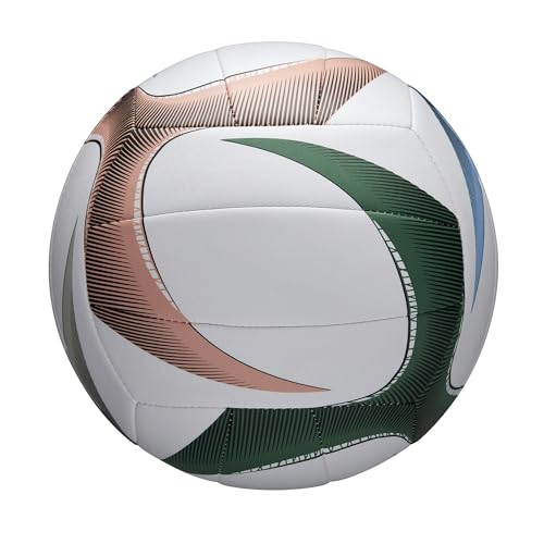 Image of WILSON AVP PXL Volleyball - Official Size, White /Blue /Green