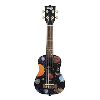 Kala Wood Ukadelic Spaced Out – Ukulele soprano - Les Beatles, Paul McCartney, John Lennon, RIngo Starr, George Harrison