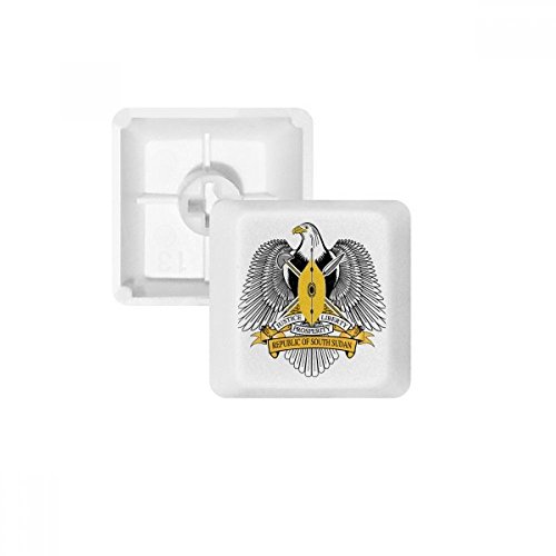 Clavier PBT blanc OEM sans marquage pour un bureau minimaliste