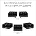 NETGEAR Nighthawk Dual-Band Whole Home Mesh WiFi 6 Add-on Satellite (MS70) – Works with Your Nighthawk MK72 Or MK73 System, Adds up to 1,500 sq. ft. Coverage, AX3000 (Up to 3Gbps)