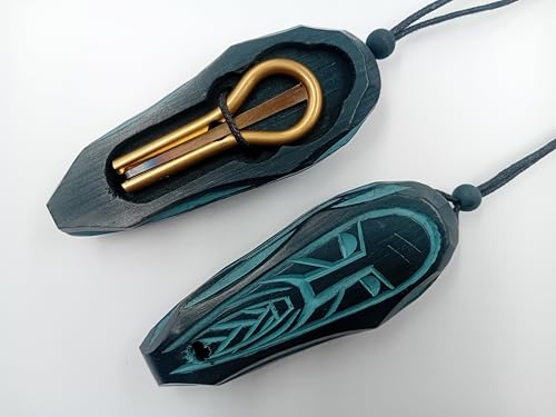 Maultrommel - Sonnenstrahl, im Zedernholzkasten «Schamane», Messing, hoher Klang