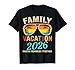 Family Vacation 2026 Beach Matching Summer Vacation 2026 T-Shirt