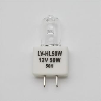 MXA23045 12V 50W Halogen Bulb, LV-150 Tool Microscope Light MM-400/8002 Pieces