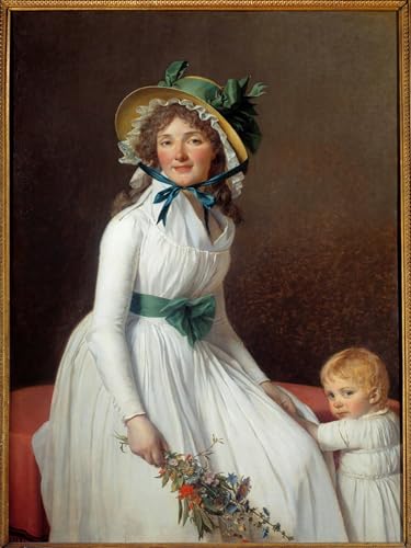 Impression d'affiches Portrait de Madame Seriziat pour habiller vos murs vides