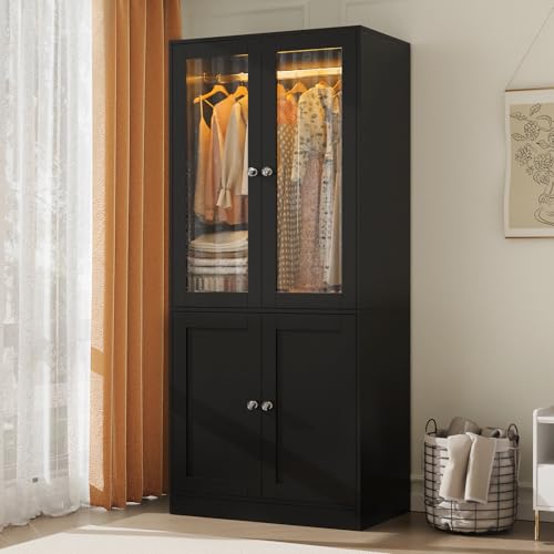 VOWNER 75-inch Armoire Wardrobe