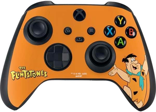 Skinit Decal Gaming Skin Compatible with Xbox Series X Controller - Officially Licensed The Flinstones Fred Flintstone Design