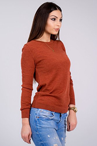 Knittons 43230-6006 Women'S Cashmere Soft Merino Wool Sweater Crew Neck Pullover Top  thumb #2