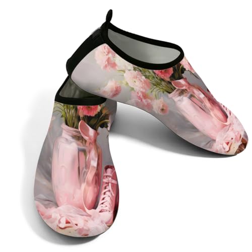 Zapatos de secado rápido acuáticos sin cordones con suela de senderismo