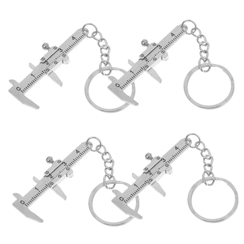 SOLUSTRE Portable Keychain Measuring Tool Miniature Precision Caliper for On-The-go Measurement