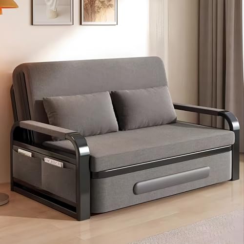EZZPGDKU Sofá Cama, Sillón Cama Plegable, Sofá Cama Extensible, Sofá Cama Plegable Convertible, Silla Portátil, Cargable hasta 300 Kg, para Sala De Estar, Dormitorio, Oficina, Apartamento