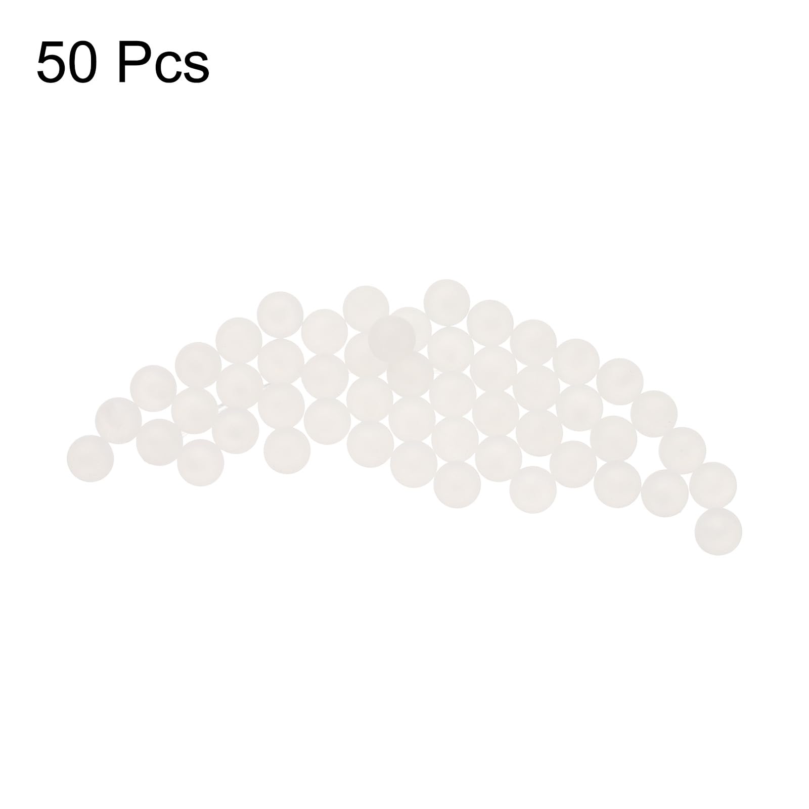 QUARKZMAN 50pz PP Plastica Cuscinetti Sferici 3/16" 4,763mm G1 Precisione Mini Sfere