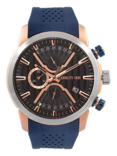 Cerruti 1881 Soraga Analog Blue Dial Men's Watch-CRA21501 Cerr
