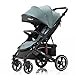 Daliya® Rapidy Buggy Kinderwagen 0-36 Monate Sportwagen mit Liegeposition Wickeltasche, Winterfußsack, Ess- & Spieltisch und mehr (Grün - Schwarz)