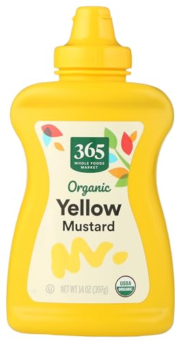 Image of 365 by Whole Foods Market, Organic Yellow Mustard, 14 Ounce
