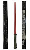 Galaxy FIRE Light Sword – DELUXE RED light-up Saber Sword with an authentic power up and down humming sound, added durability and gift ready packaging. Red Light Saber