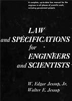 Law and Specifications for Engineers and Scientists B001715QR8 Book Cover