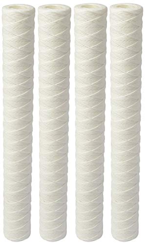 Image of Ocean Star Technologies : Wound Filter 20 inch x 2.5 inch inch Wound Ro Cartridge Filter pack of 4
