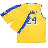 Kids Basketball Jersey Set 2PCS – Boys Youth Sports Uniform (Tank Top & Shorts) Breathable Quick Dry...