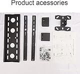 Adjustable TV Ceiling Mount with Tilt Swivel and 360 Rotation Full Motion TV Pole Mount for 43 65 Inch Flat TVs and Monitors Height Adjustable TV Stand (3m) - Image 7