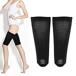 Slimming Thigh Wrap, Thigh Slimmer Shapers, Women Thighs Sleeve, Slimming Wraps Compression Sleeve Womens Leg Slimming Shapers Thigh Slimmer Shaper for Fat Burning and Beautifying Black