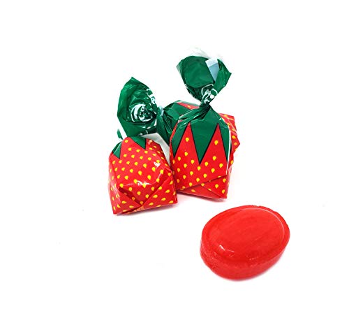 Crazyoutlet Arcor Strawberry Buds Bon Bons Hard Candy, Sachet Wrap, 2 Pounds #TOP3