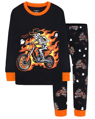 Image of DAUGHTER QUEEN Boys & Girls 100% Cotton Halloween & Christmas PJS 18M-12Y