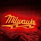 Red Neon Sign 15x7 Inches LED Wall Light for Parts Shop and Repair Service Station,Garage Man Cave Bar Decor, Bright Dimmable Acrylic Neon Lamp for Shop Display Gift Idea