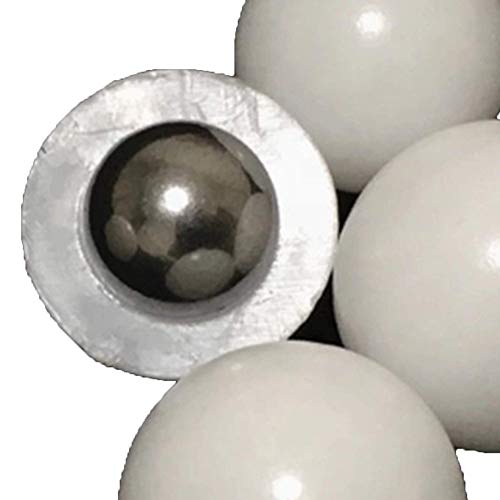 50 Count X 0.68 Cal Paintballs 10 Grams Each PVC/Steel Riot Balls Self Defense Less Lethal