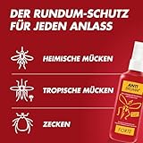 Anti Brumm Forte Pumpspray, 150 ml: Insekten-Repellent für effektiven Schutz gegen Mücken und Zecken, Mückenspray mit DEET
