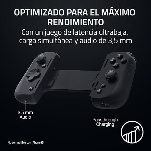 Razer Kishi V2 Pro: mando móvil Android, conector USB-C, jack 3.5mm y HyperSense Haptics 6