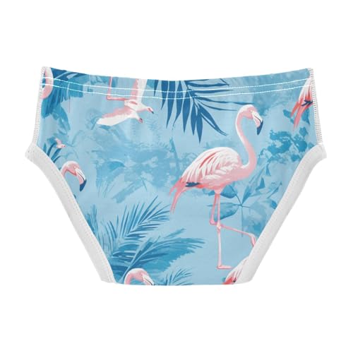 KLL Flamingo Palm Treoddler Boys Comfort Nighttime Underwear Cute Undies2