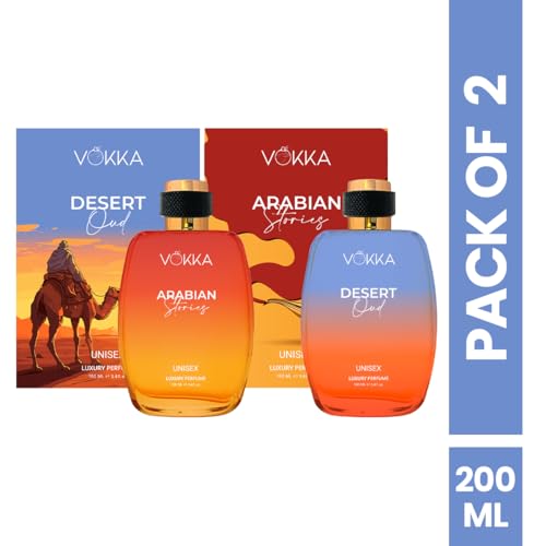 Vokka Desert Oud & Arabian Stories Pack of 2 · 100 ml (200 ml total) - Image 3