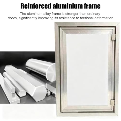 Registro de Inspección Elegante con Acabado Pintable de 650x800mm 4