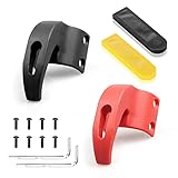 Nizirioo 2 Piezas Scooter Eléctrico Gancho, Gancho Delantero Para Patinete Transporte Accesorios De Gancho Multifuncionales Para Scooter Electrico De Scooter Funda Impermeable De Silicona Para La Cara