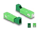  Delock LWL Hybrid Kupplung SC Simplex Stecker zu LC Simplex Buchse grün