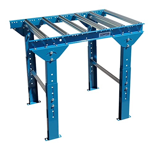 Light-Duty Gravity Conveyor With Legs | 24"W X 3'L | 1.5" Rollers | 6" Centers #TOP1