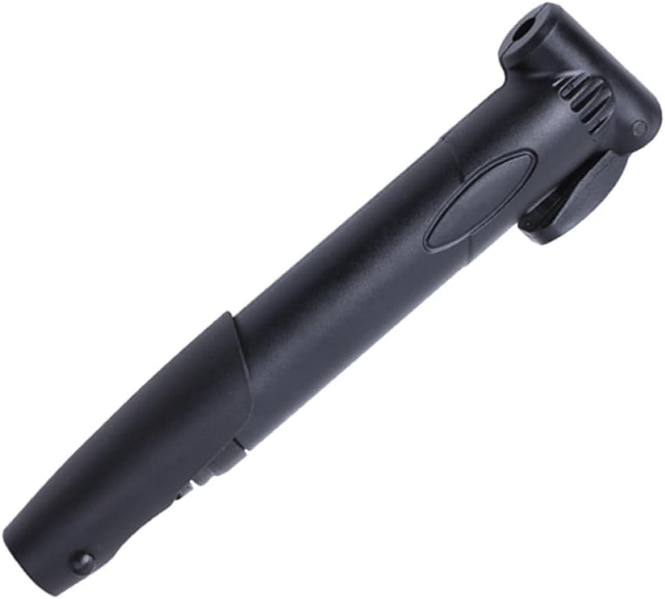 HEMOTON Portable Mini Bike Pump with High Pressure Air Inflation for Bike Tires and Balls, Lightweight Plastic Frame-Mounted Pump with Repair Kits, Prevents Air Leaks for Outdoor Cycling